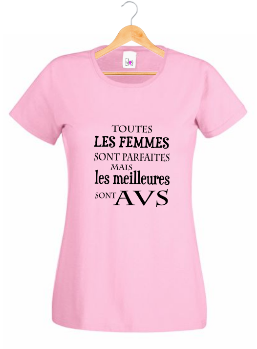 T-shirt "Les Meilleures sont Auxiliaire de Vie Scolaire