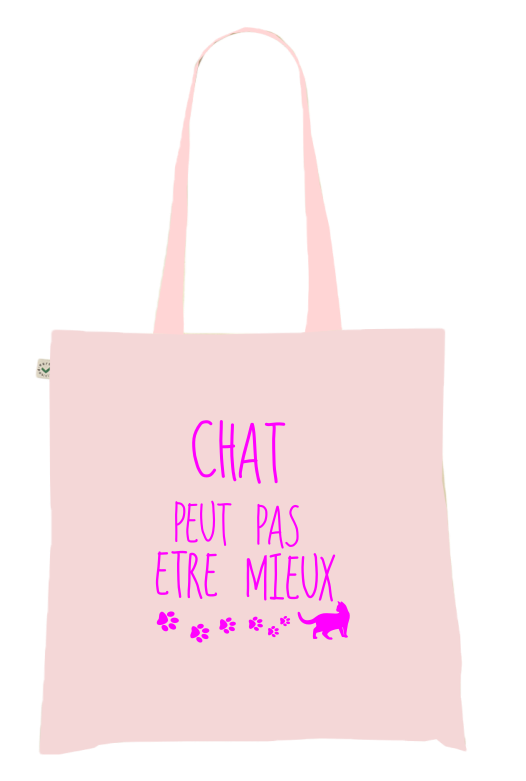 Sac Tote Bag Humour Chat - Chat Peut Pas Être Mieux