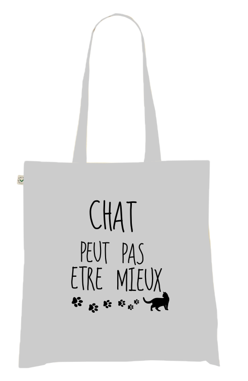 Sac Tote Bag Humour Chat - Chat Peut Pas Être Mieux