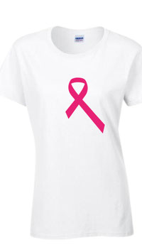 T-shirt Ruban Rose - Sensibilisation Cancer du Sein