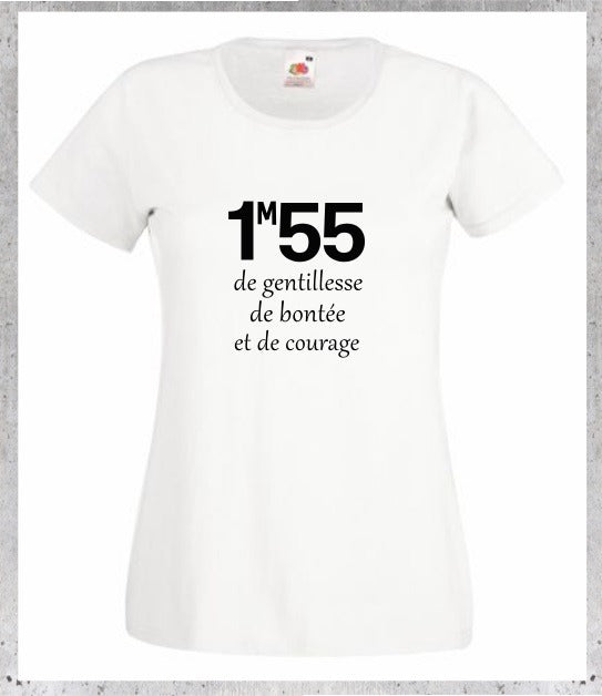 Tee-shirt taille à personnaliser