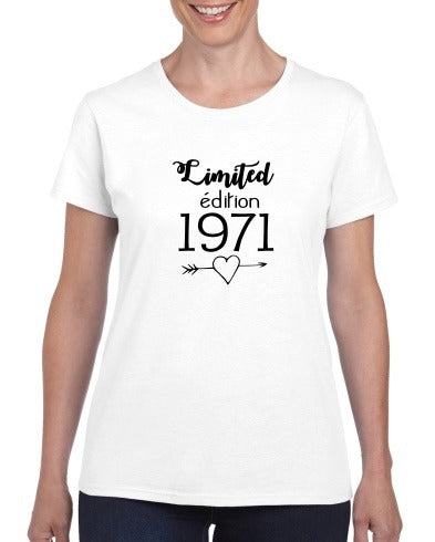 Tee-shirt femme à personnaliser édition limitée