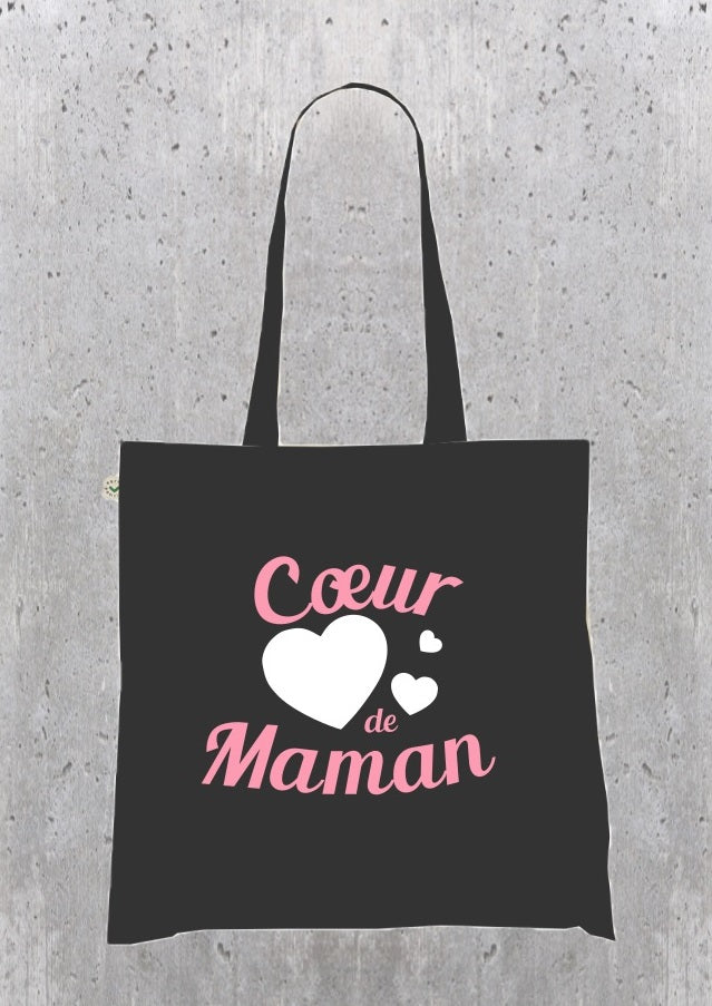 Sac Tote Bag Tendance - Cœur de Maman