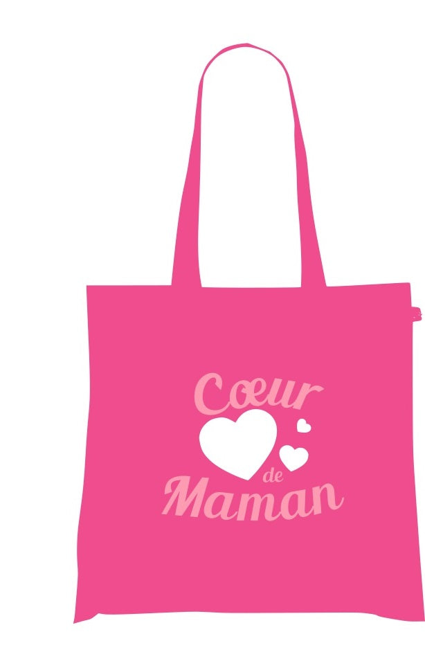 Sac Tote Bag Tendance - Cœur de Maman