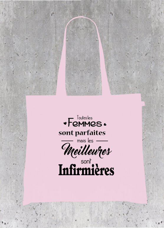 Sac Tote Bag Humour Infirmière - Les Meilleures sont Infirmières