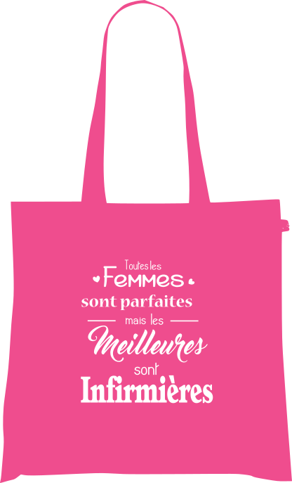 Sac Tote Bag Humour Infirmière - Les Meilleures sont Infirmières