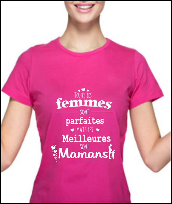 T-shirt "Les Meilleures sont Mamans"