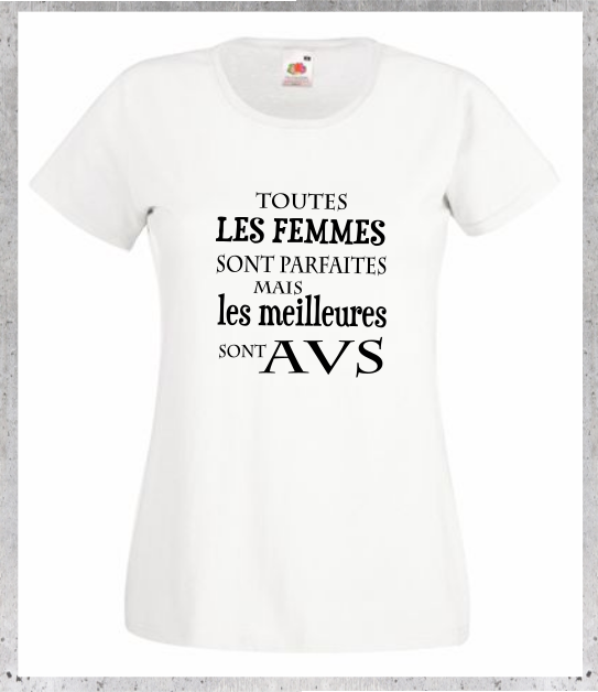 T-shirt "Les Meilleures sont Auxiliaire de Vie Scolaire