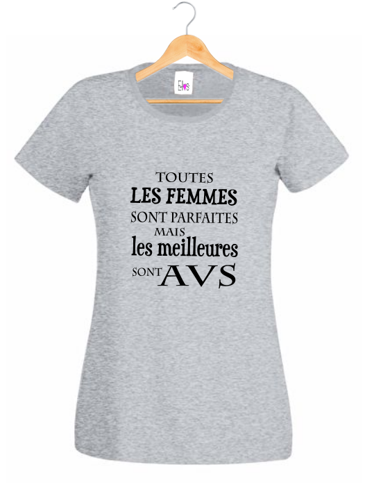 T-shirt "Les Meilleures sont Auxiliaire de Vie Scolaire