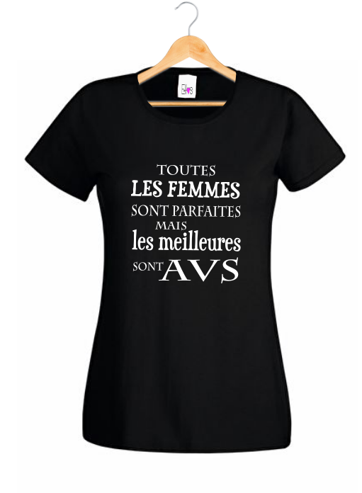 T-shirt "Les Meilleures sont Auxiliaire de Vie Scolaire