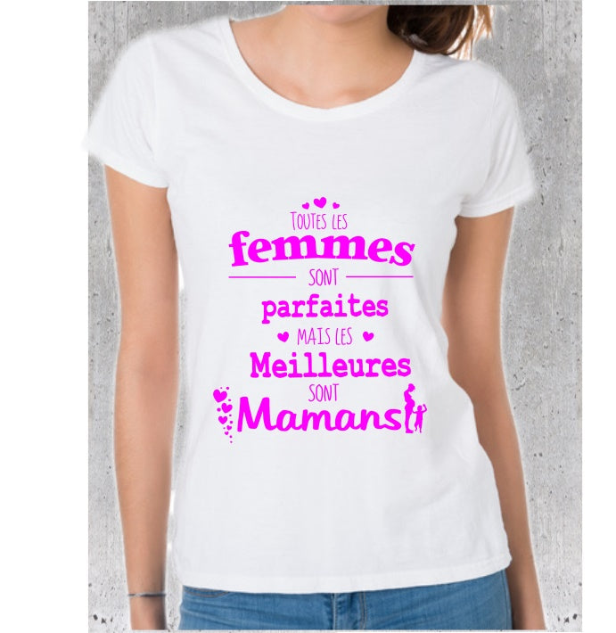 T-shirt "Les Meilleures sont Mamans"