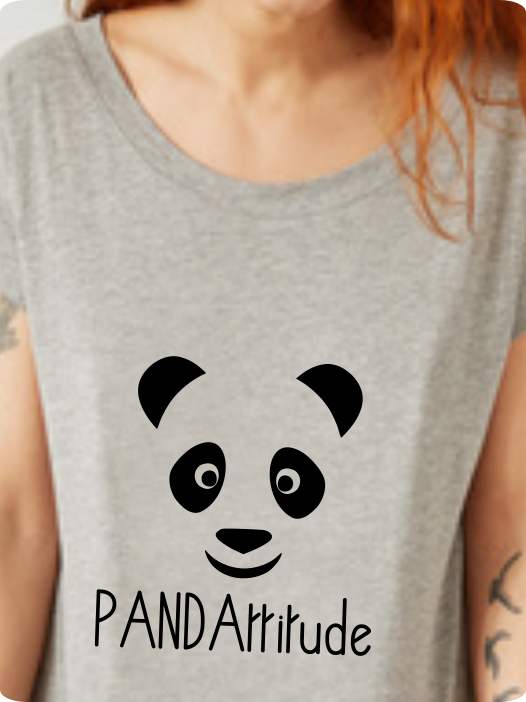 T-shirt "PANDAttitude"